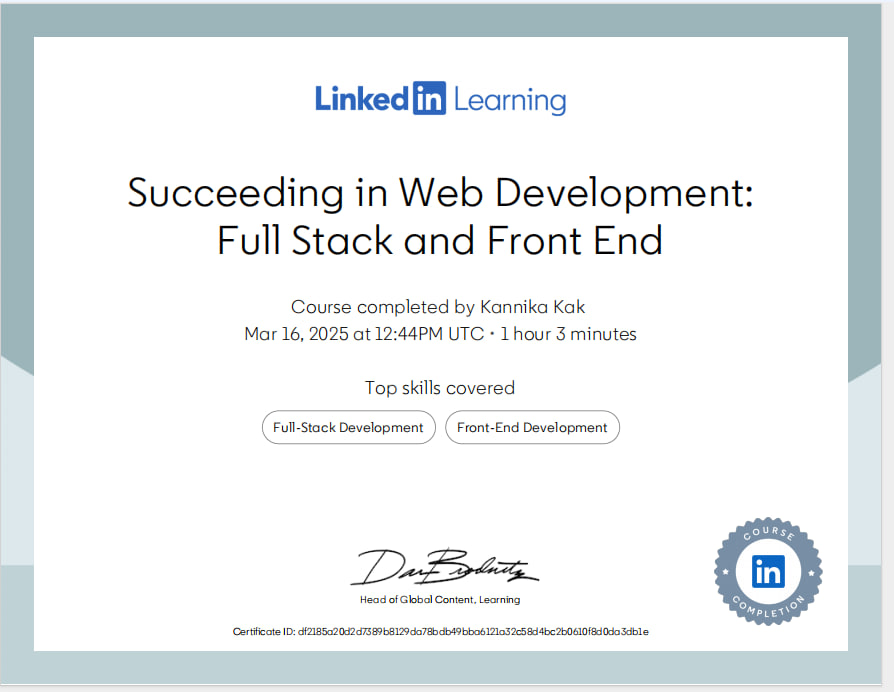 Web Development